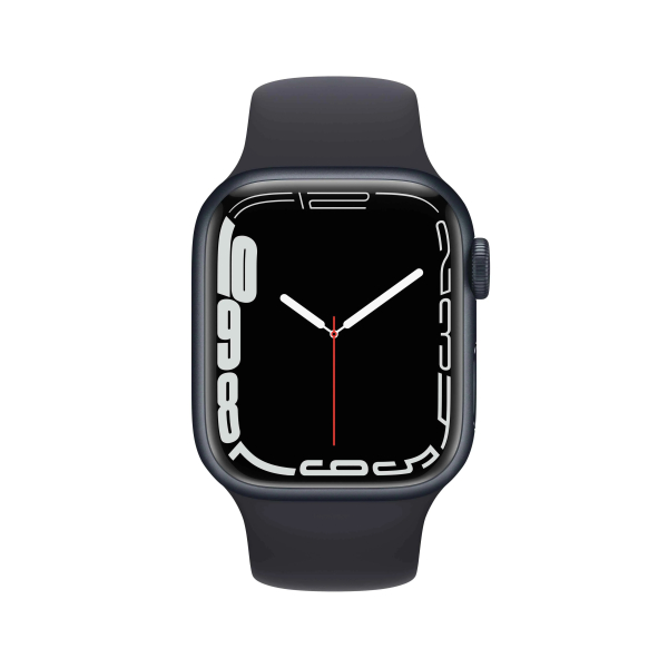 【03YX】Apple Watch 7 GPS 41mm BT82% Купити Apple Watch Series 7 41mm GPS Midnight Aluminum Case With